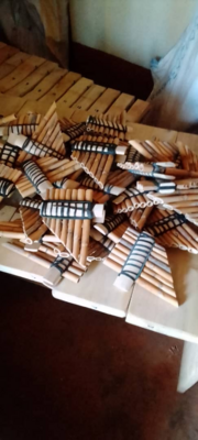 A set of xylophones
